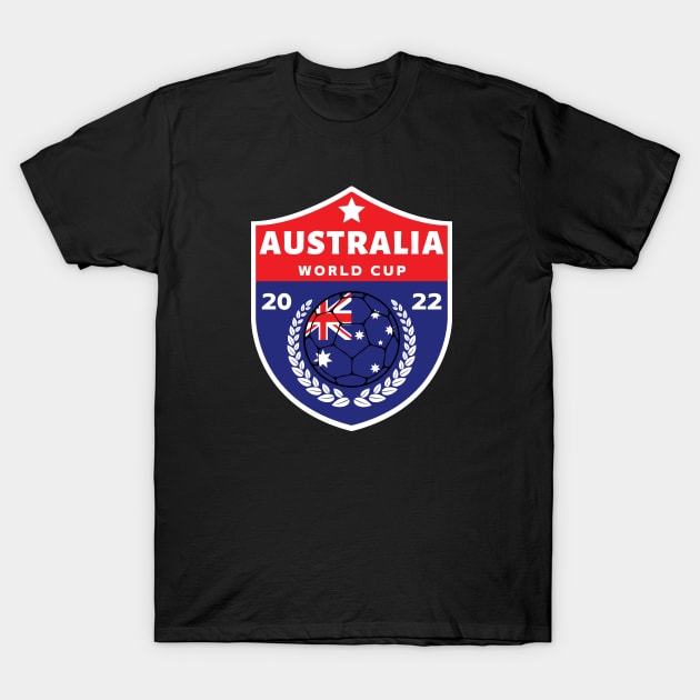 Australia Football T-Shirt by footballomatic